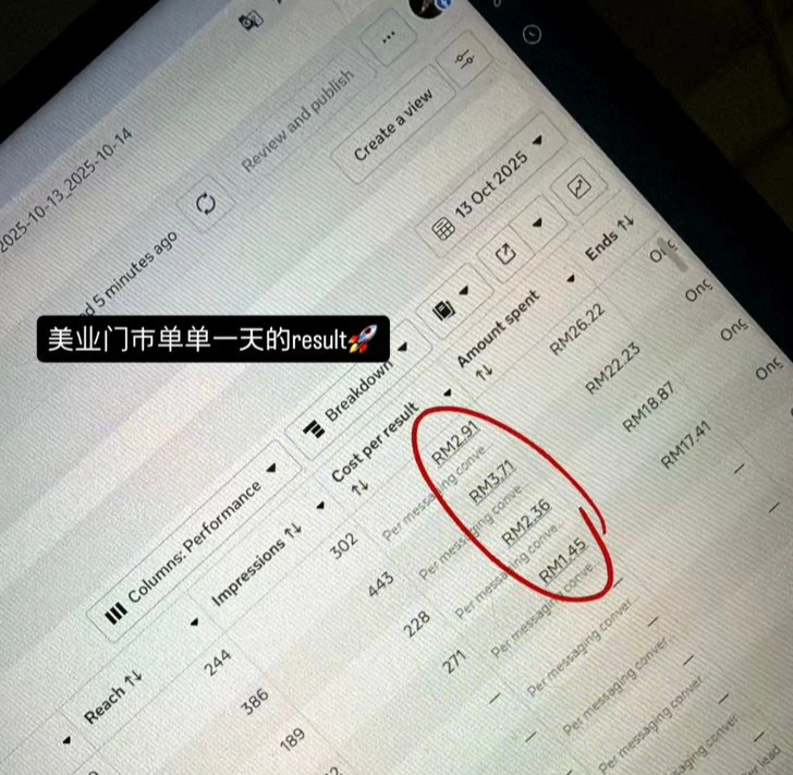 AI 广告 WhatsApp 自动 report